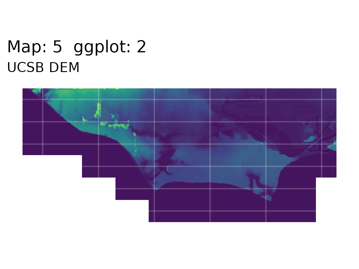 Map 5.2 UCSB DEM